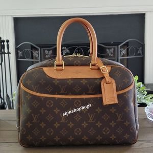 Louis Vuitton Deauville Monogram Tote